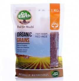 Go Earth Organic Red Rice   Pack  1 kilogram
